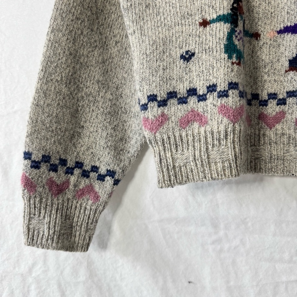 Vintage 80s Woolrich Wool Teacher Sweater - Picture 7 of 13